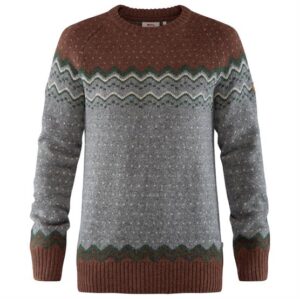 Fjällräven Ãvik Knit Sweater Mens, Autumn Leaf
